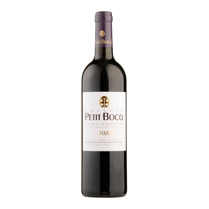 Château Petit Bocq 2020 Château PETIT BOCQ Cru Bourgeois Supérieur Saint Estèphe 2022 AOC – Image 1